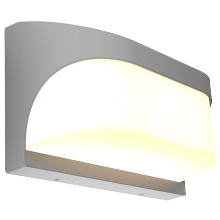 Access Lighting Laguna, Outdoor LED Wall Mount, Satin Finish, Acrylic Lens 20021LEDDMG-SAT/ACR